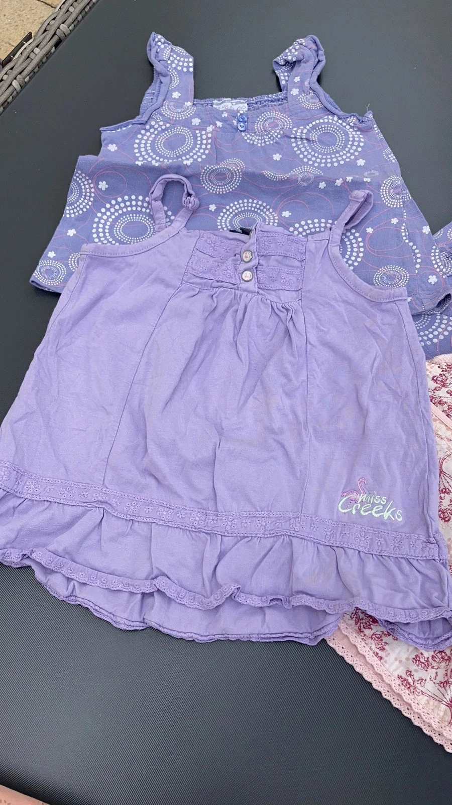 Lot conjunto de ropa camiseta blusa prenda 24 meses 2 años bebé niña – photo 4